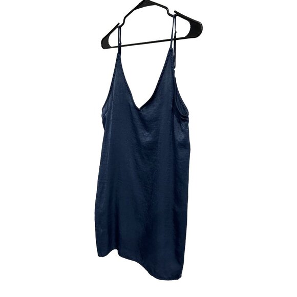 Honey Punch Navy V Neck Camisole Top Sz M - Picture 3 of 8